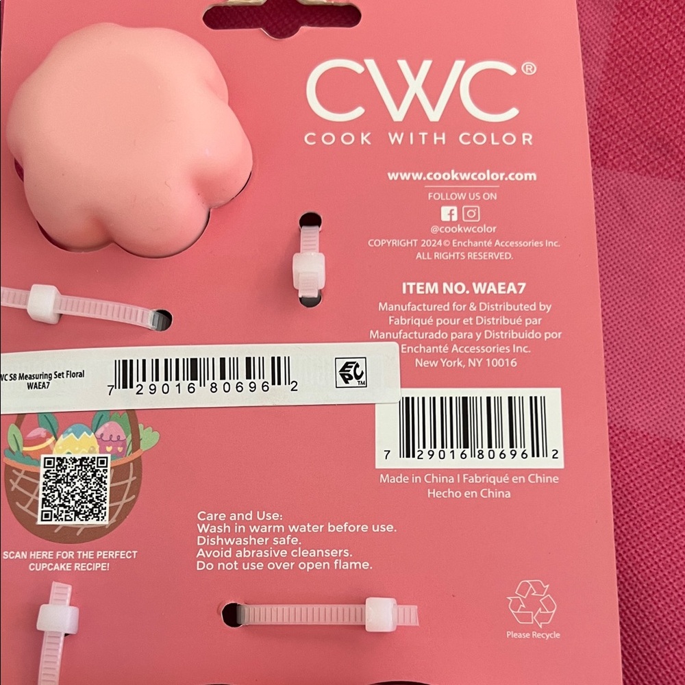 CWC Pink Measuring Cups Set - Picture 3 of 3